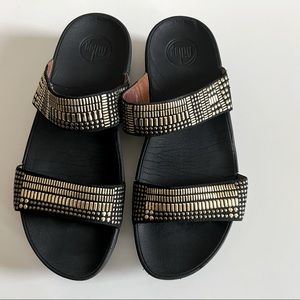 Fitflop Aztec Chada embellished slide sandals